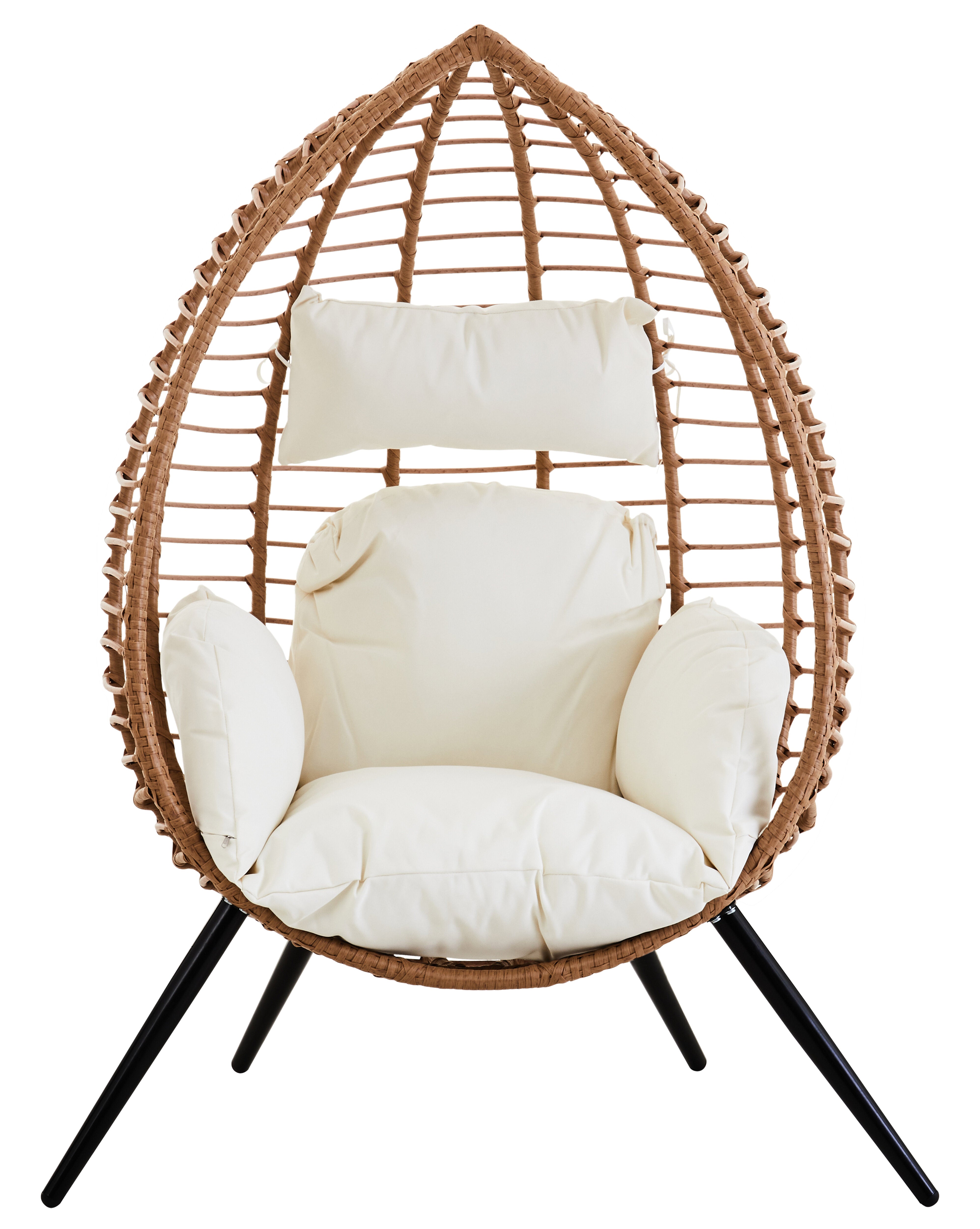 Bali Natural Rattan Effect Hanging Chair