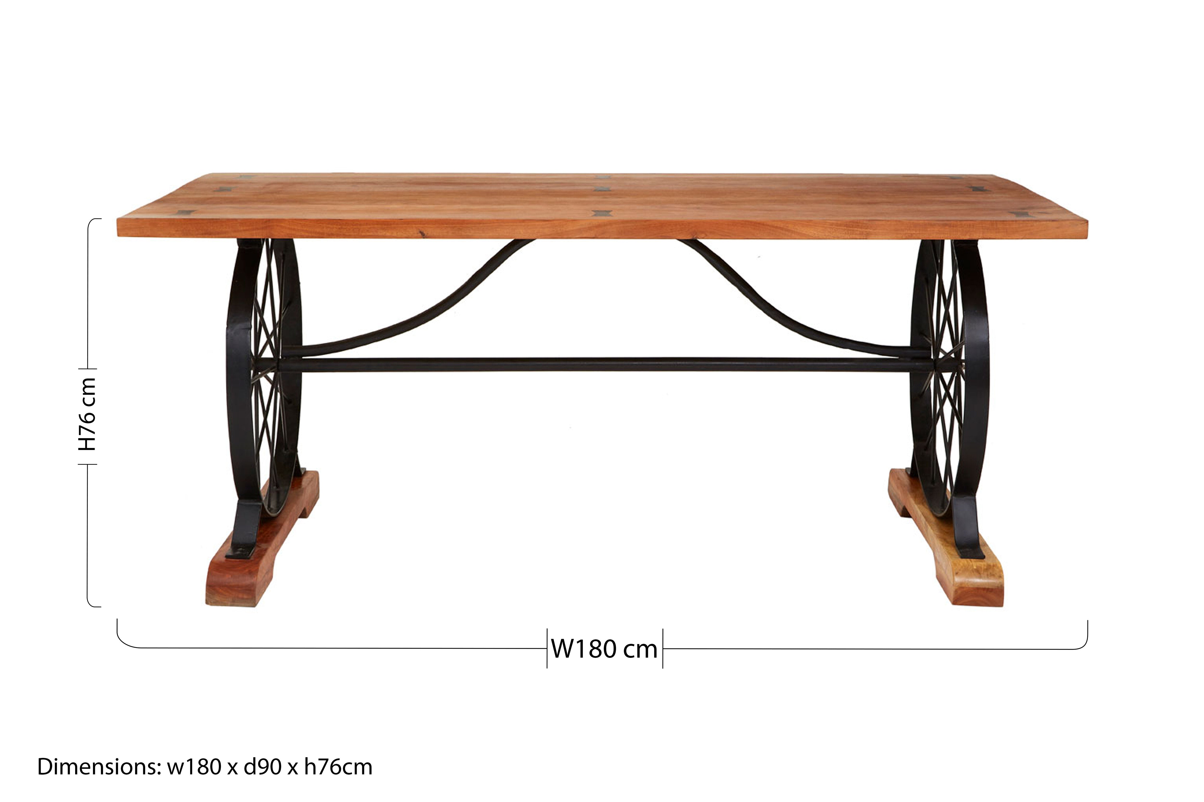 Marlow Acacia Wood Dining Table