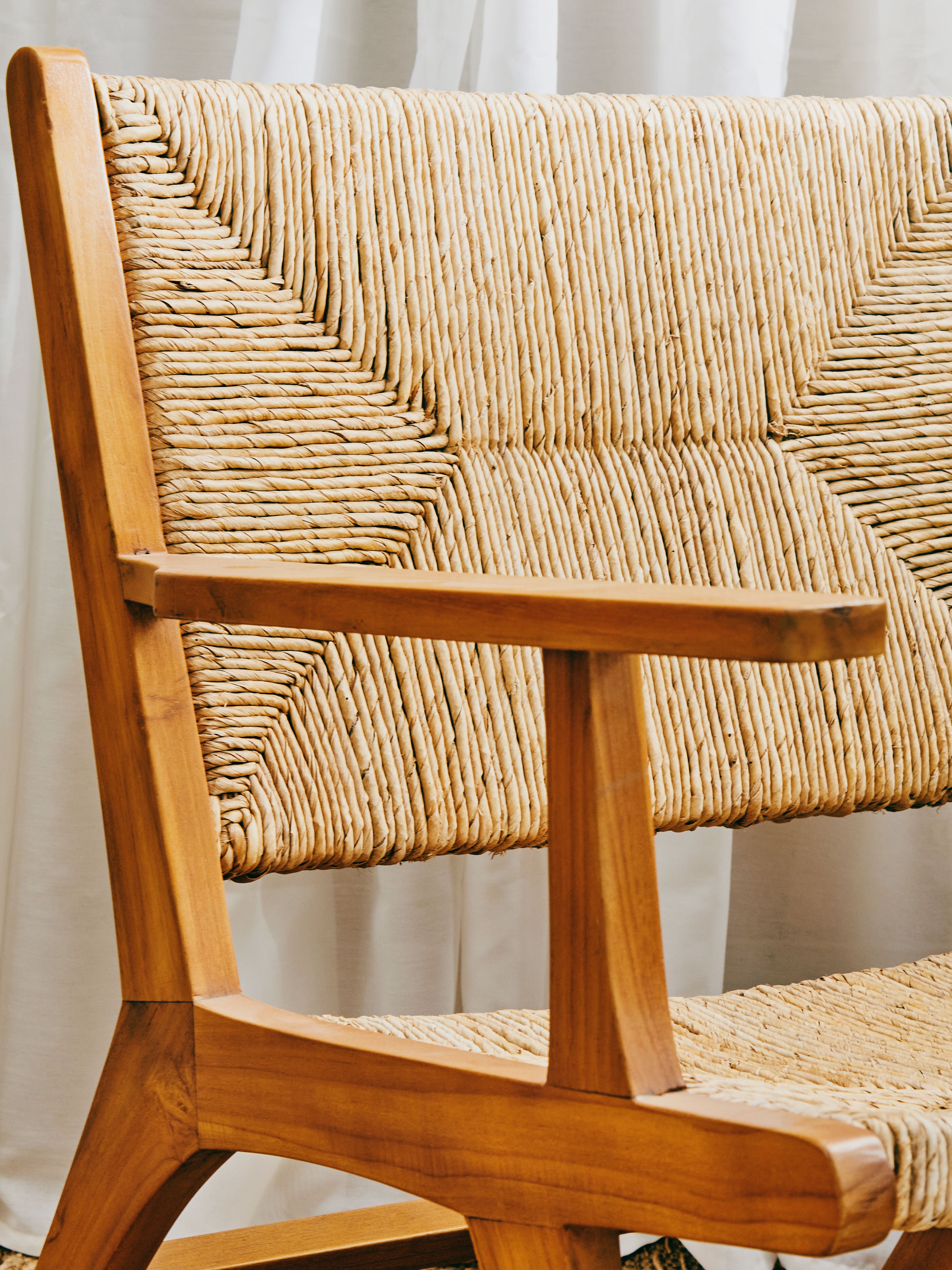 Elara Natural Rattan Accent Chair