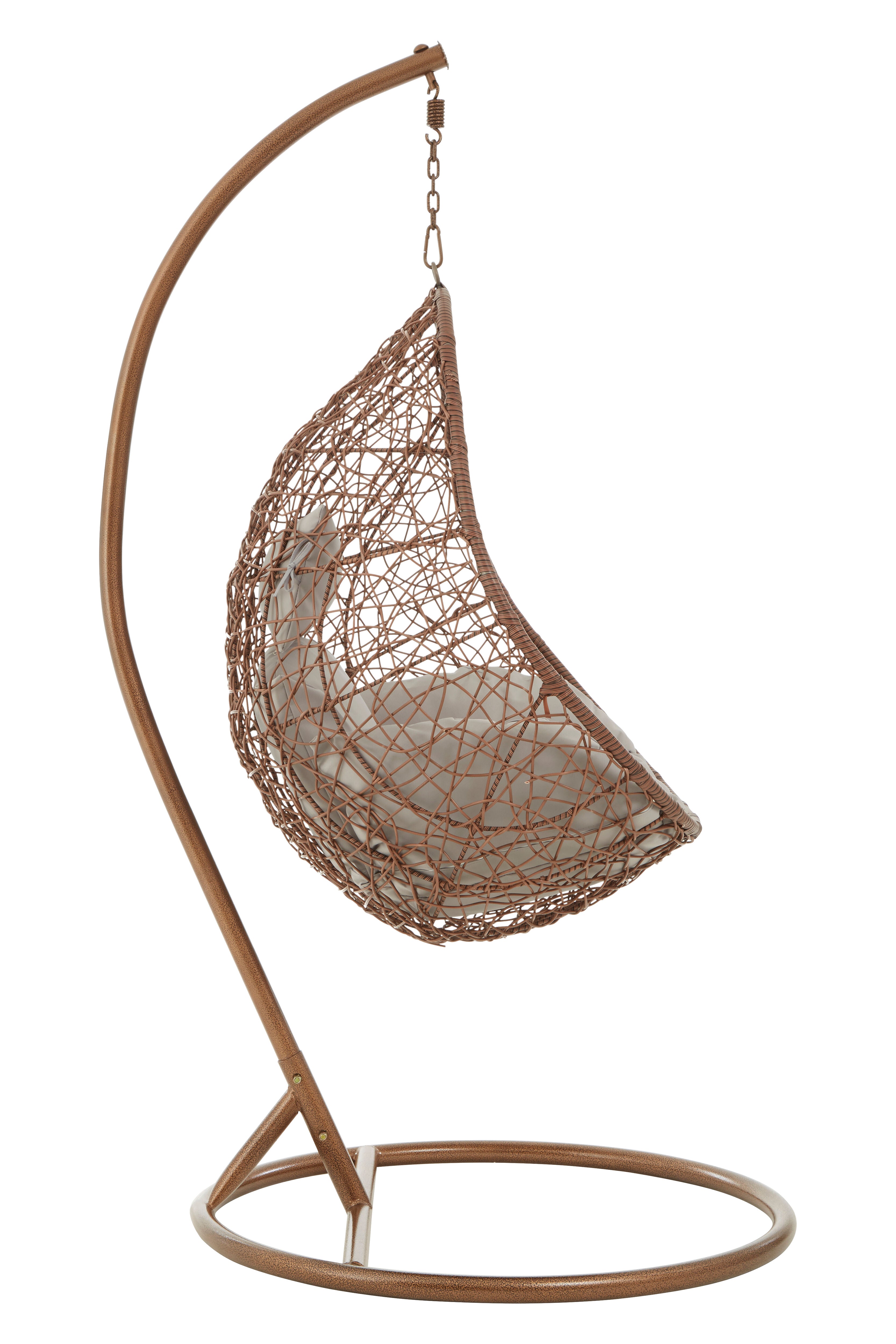 Bali Brown Rattan Hanging Chair