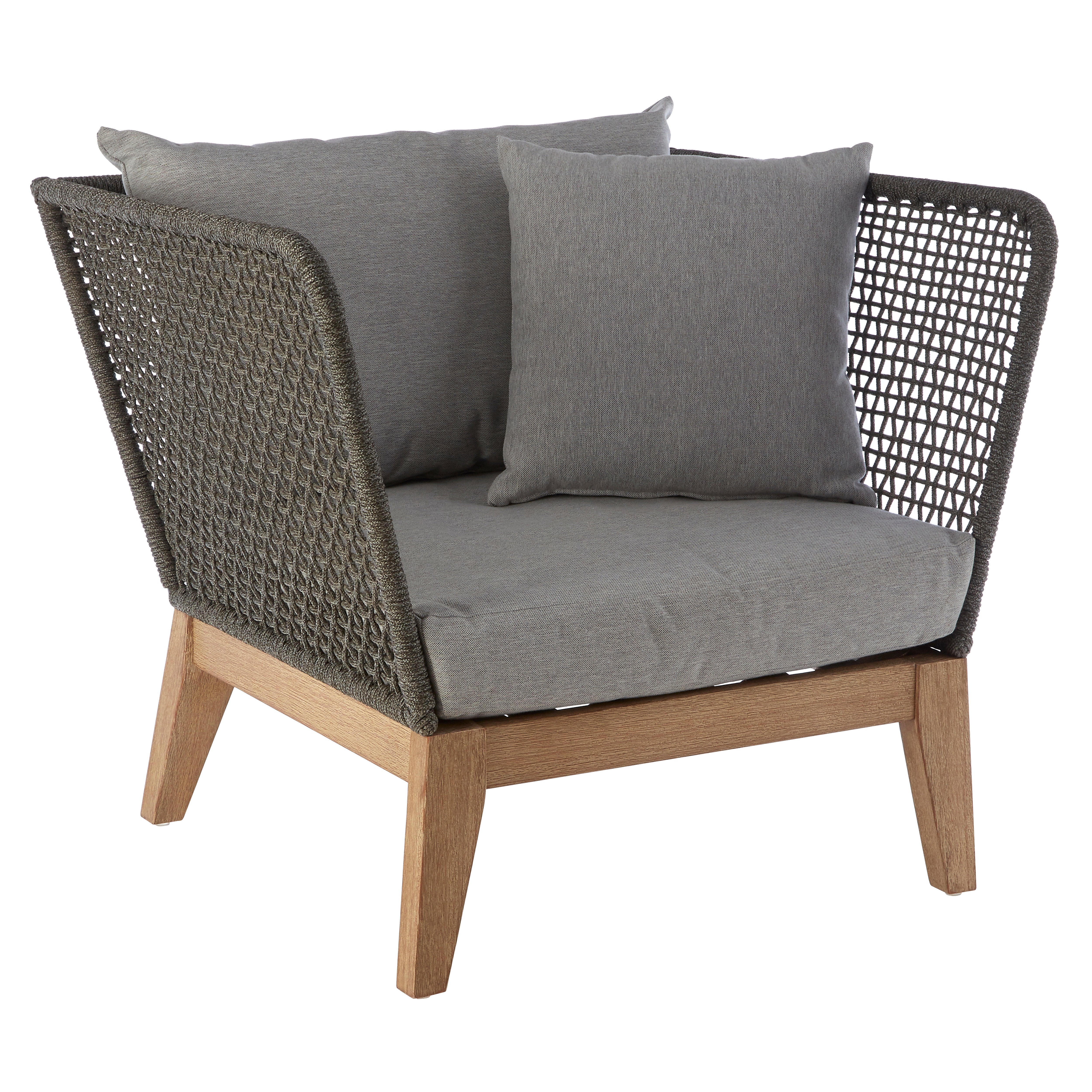 Aurora Grey Armchair