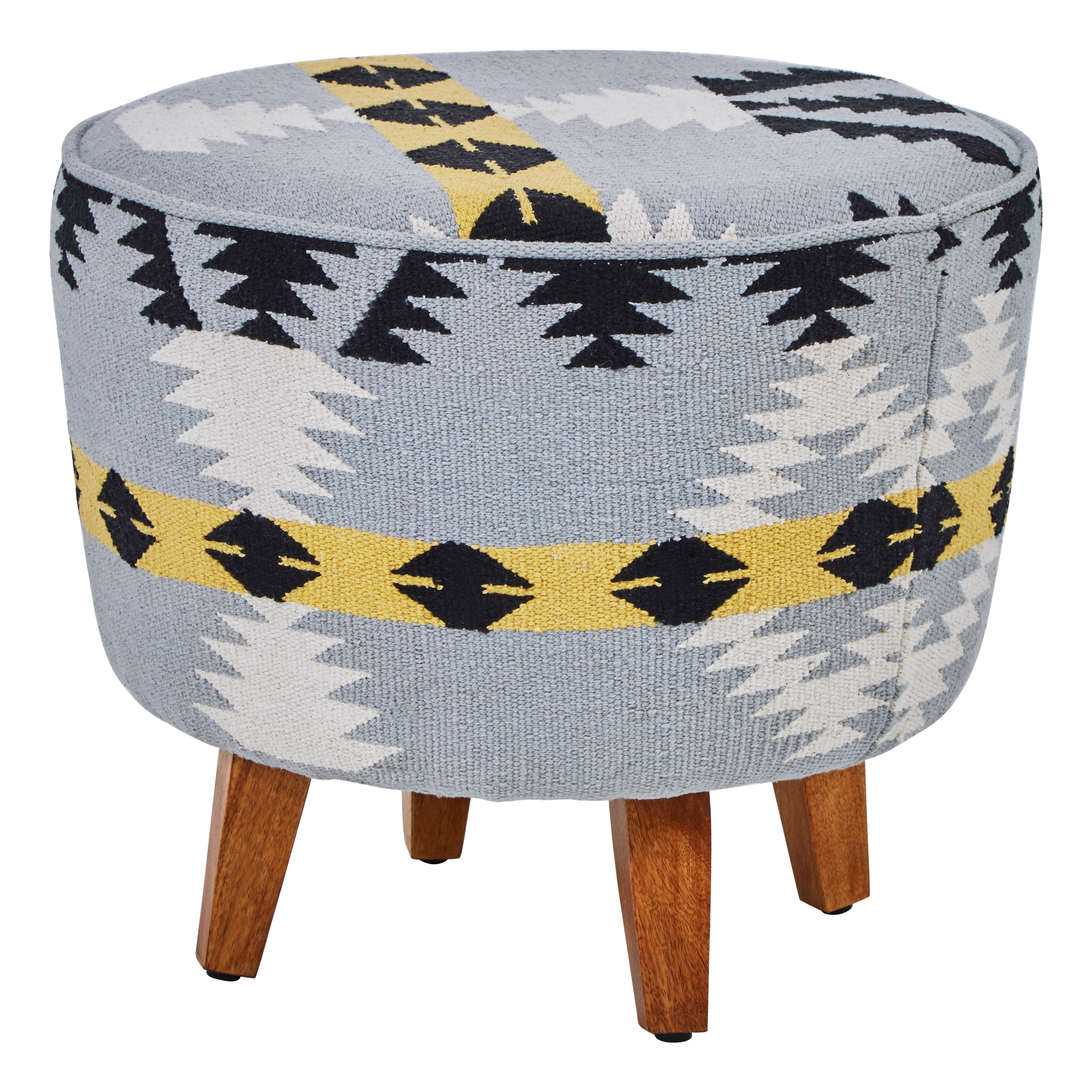 Kefena Round Footstool