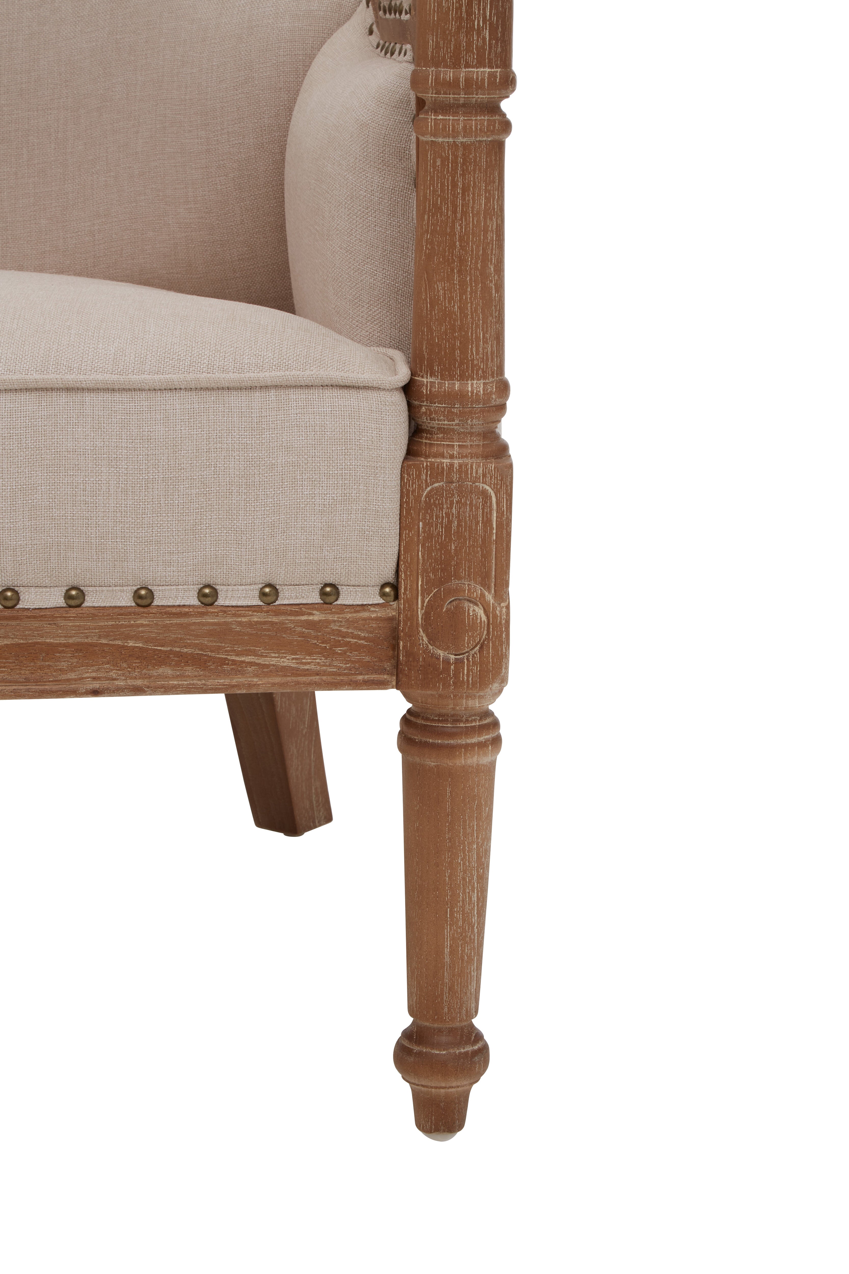 Cordoba High Back Cream Chair