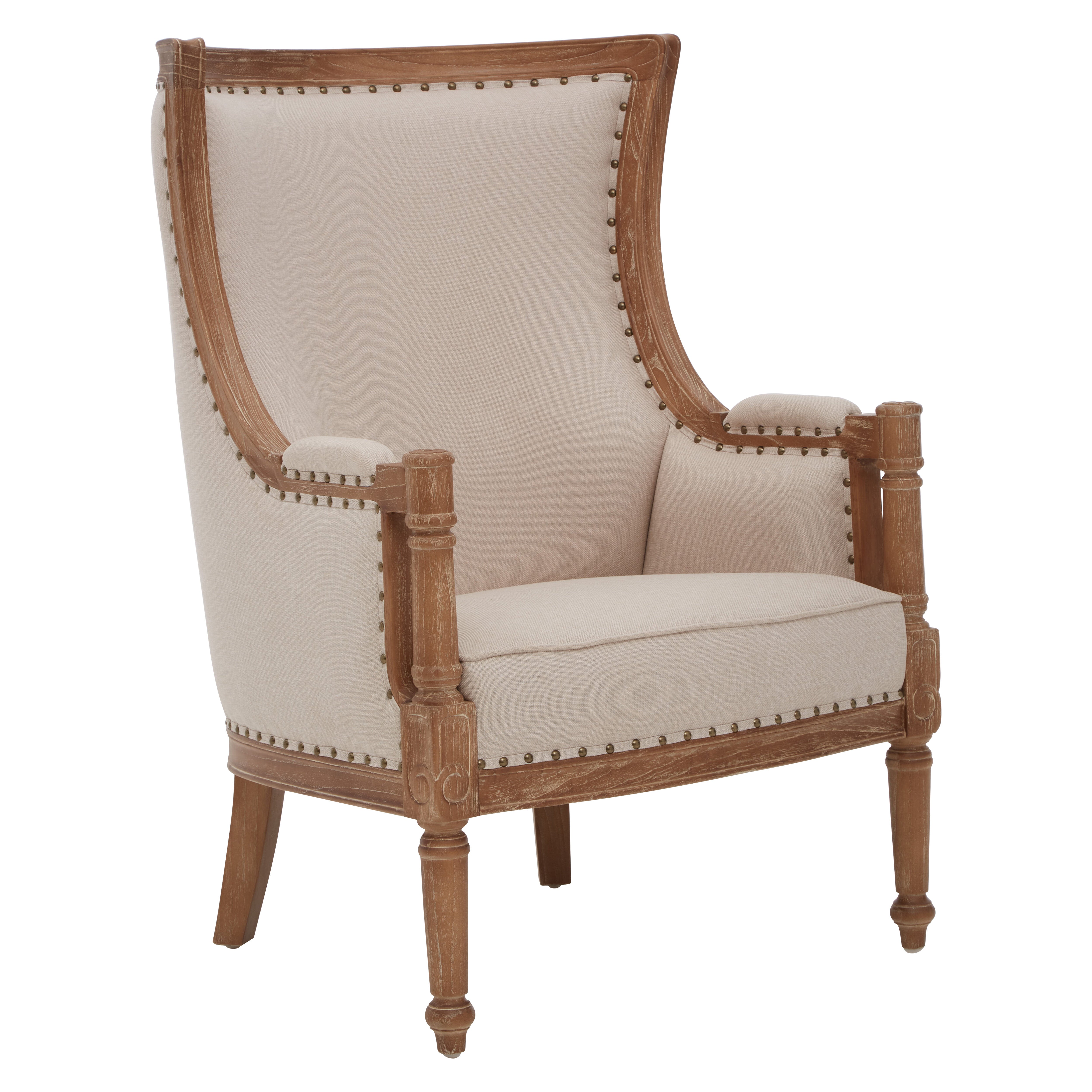 Cordoba High Back Cream Chair