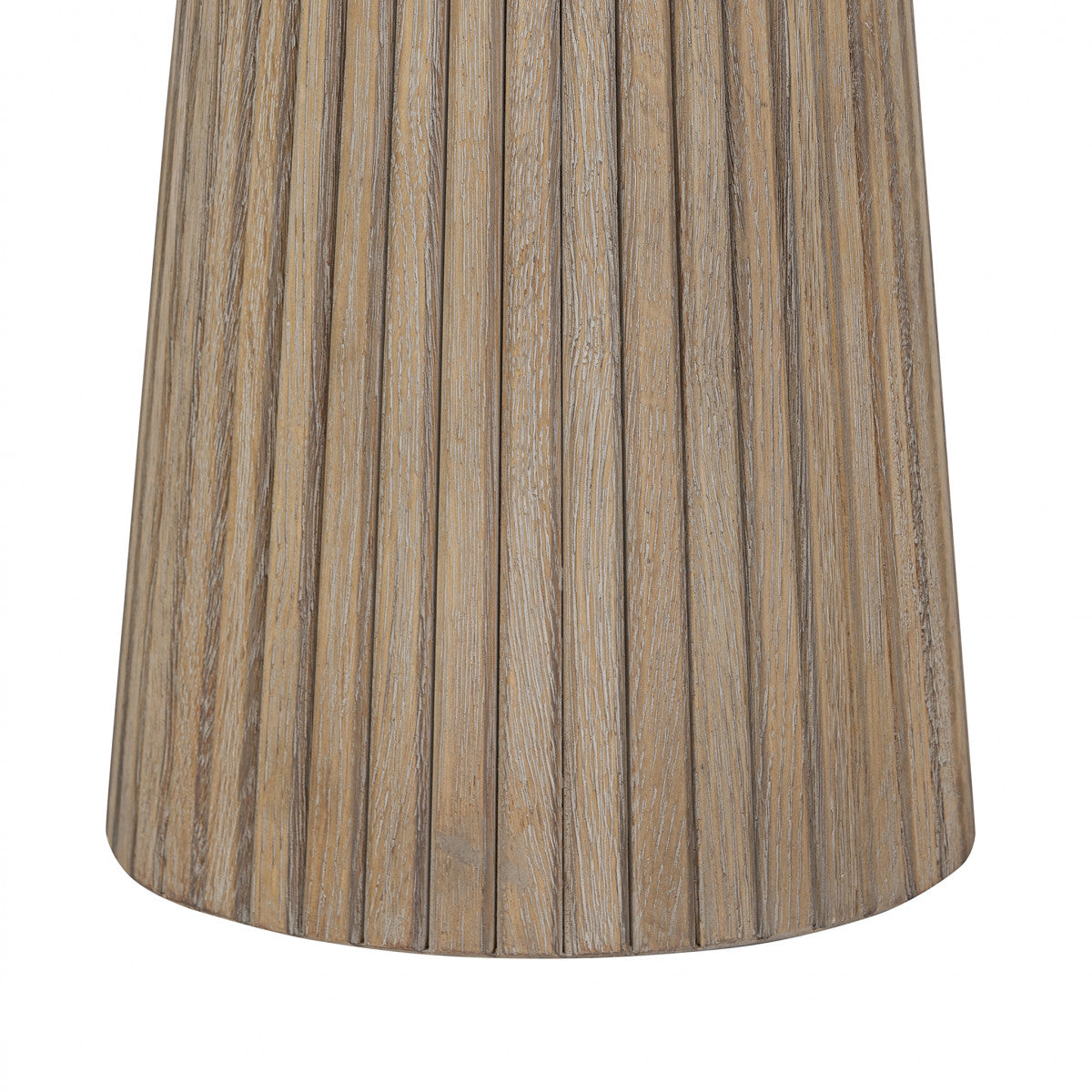 Leckford Ribbed Occasional Table | Aged Oak