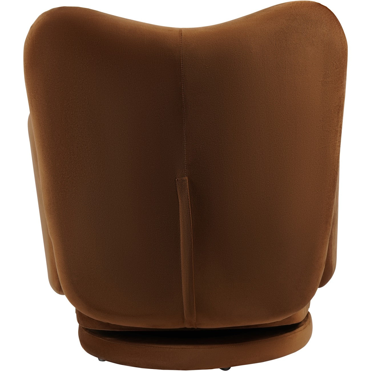 Bingham Upholstered Swivel Chair Soft Caramel