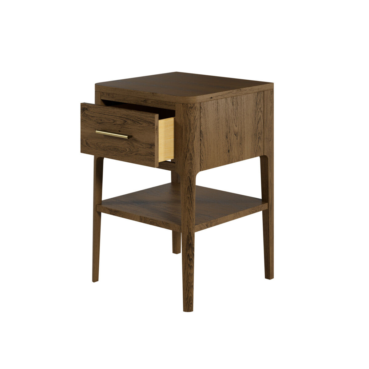 Abberley Bedside | Brown | 1 Drawer