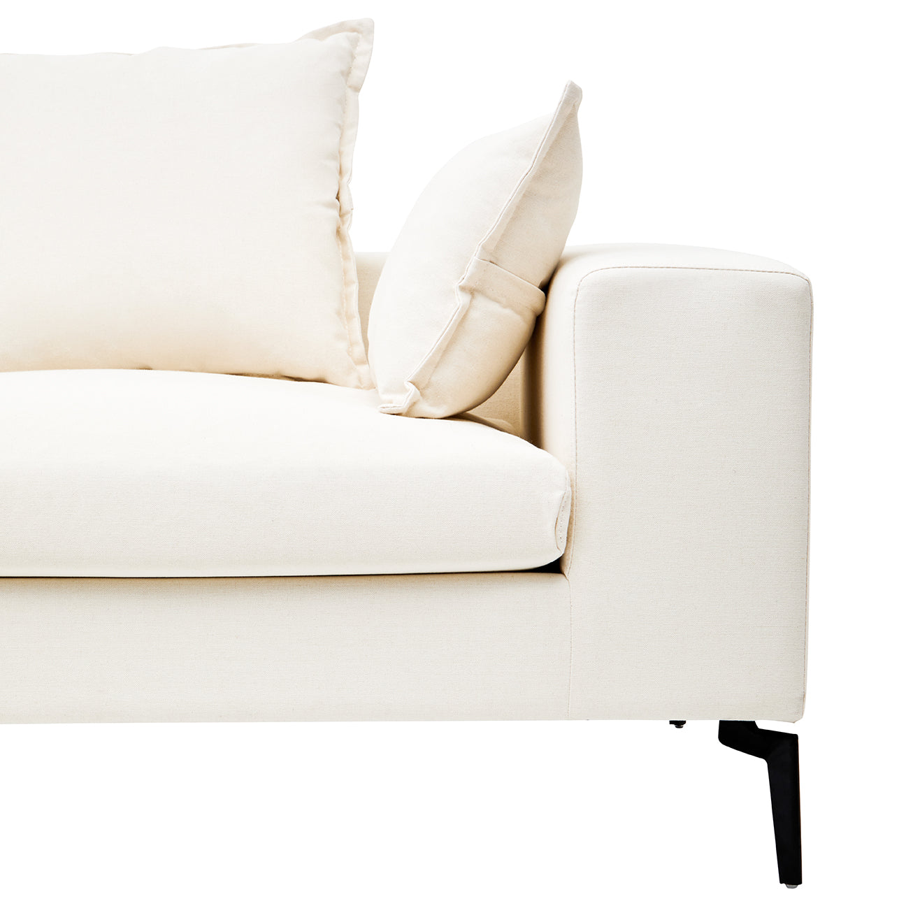 Avenio 3 Seater Cream Sofa