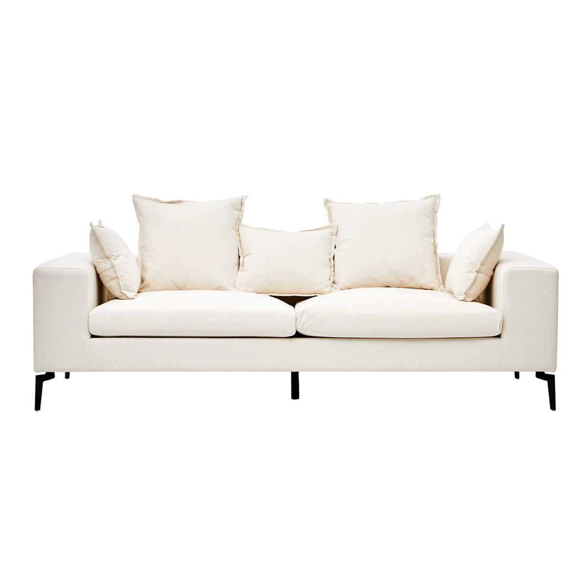 Avenio 3 Seater Cream Sofa