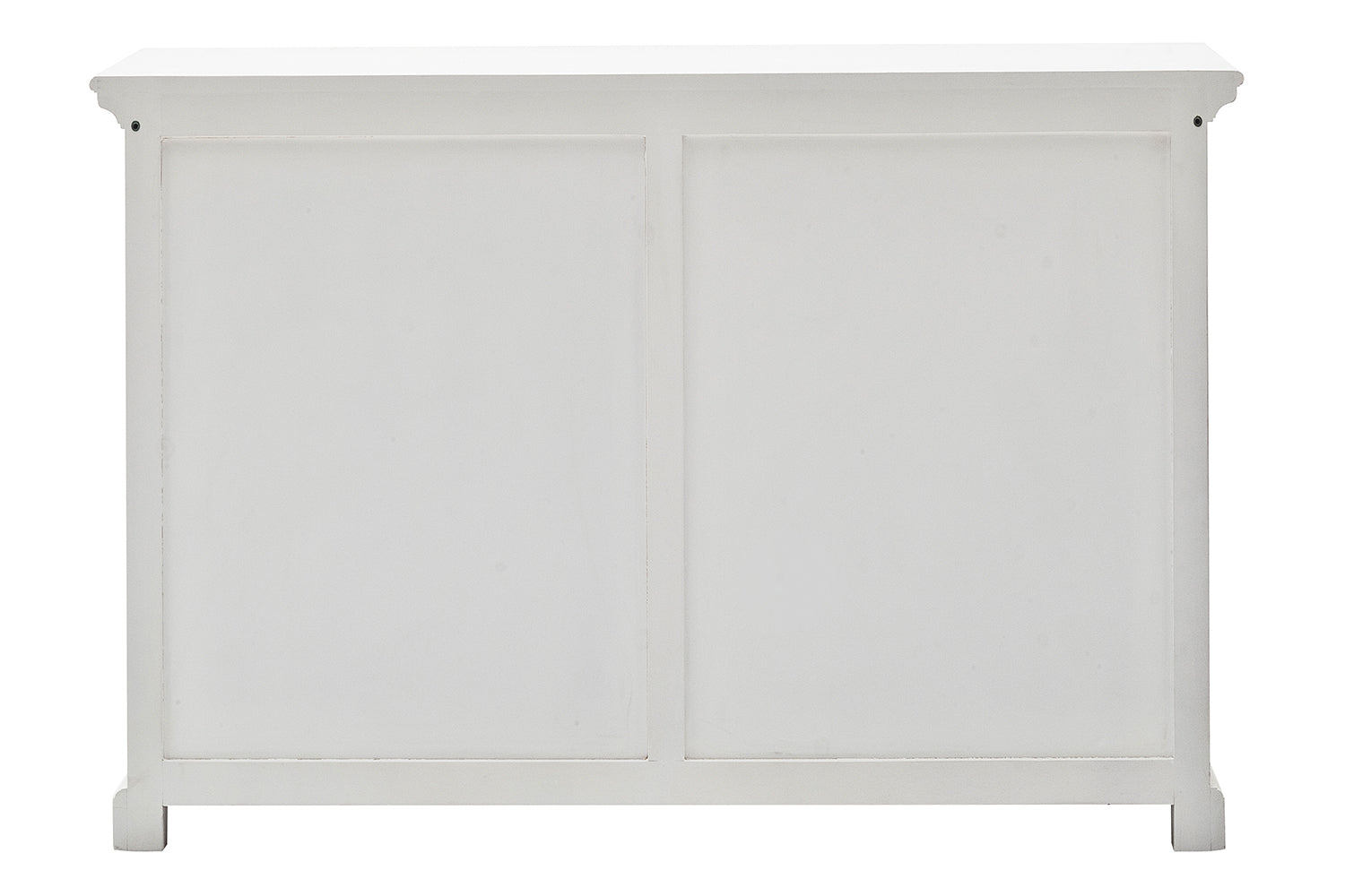 Halifax Coastal White Sideboard with Sliding Doors