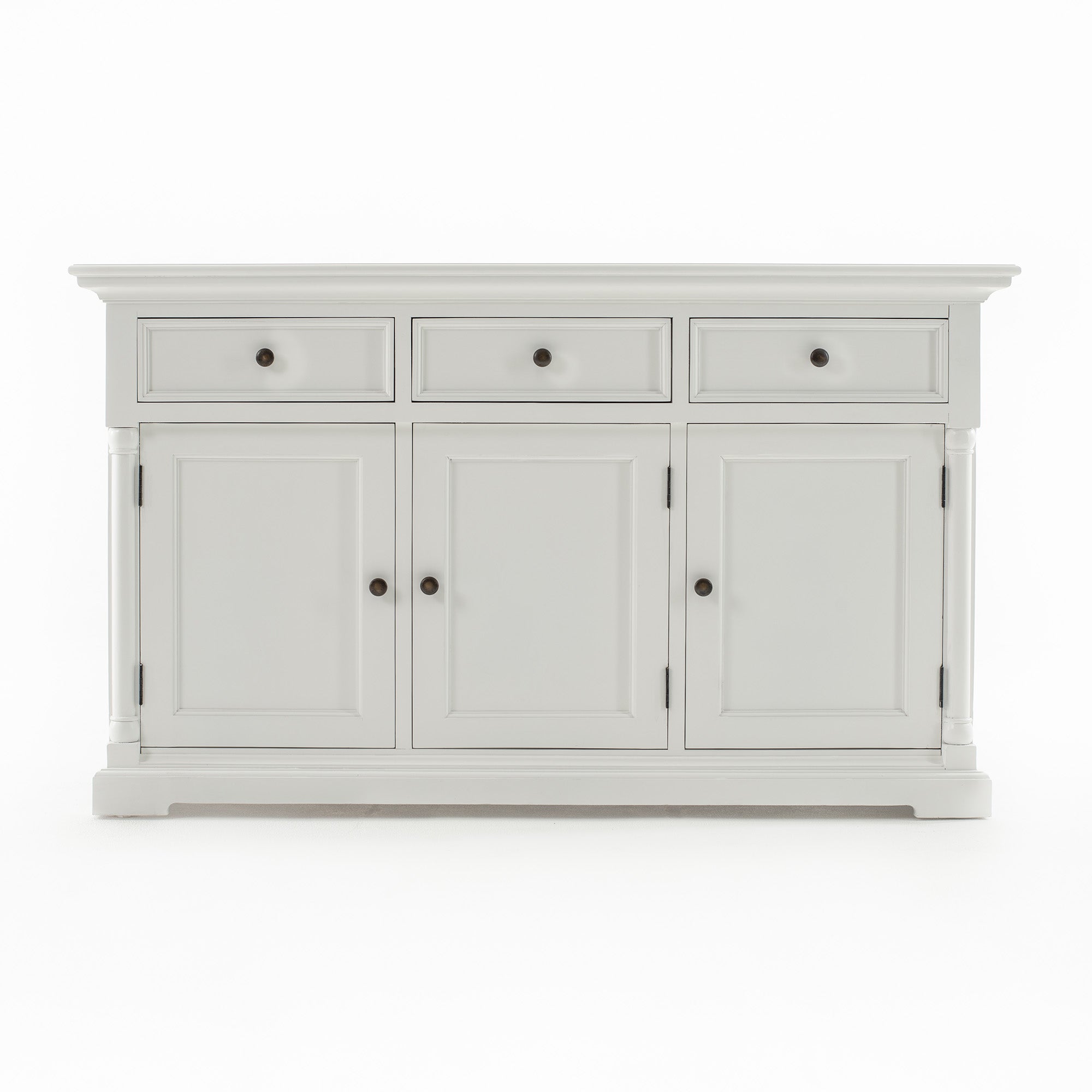 Provence French Country White Classic Sideboard with 3 doors