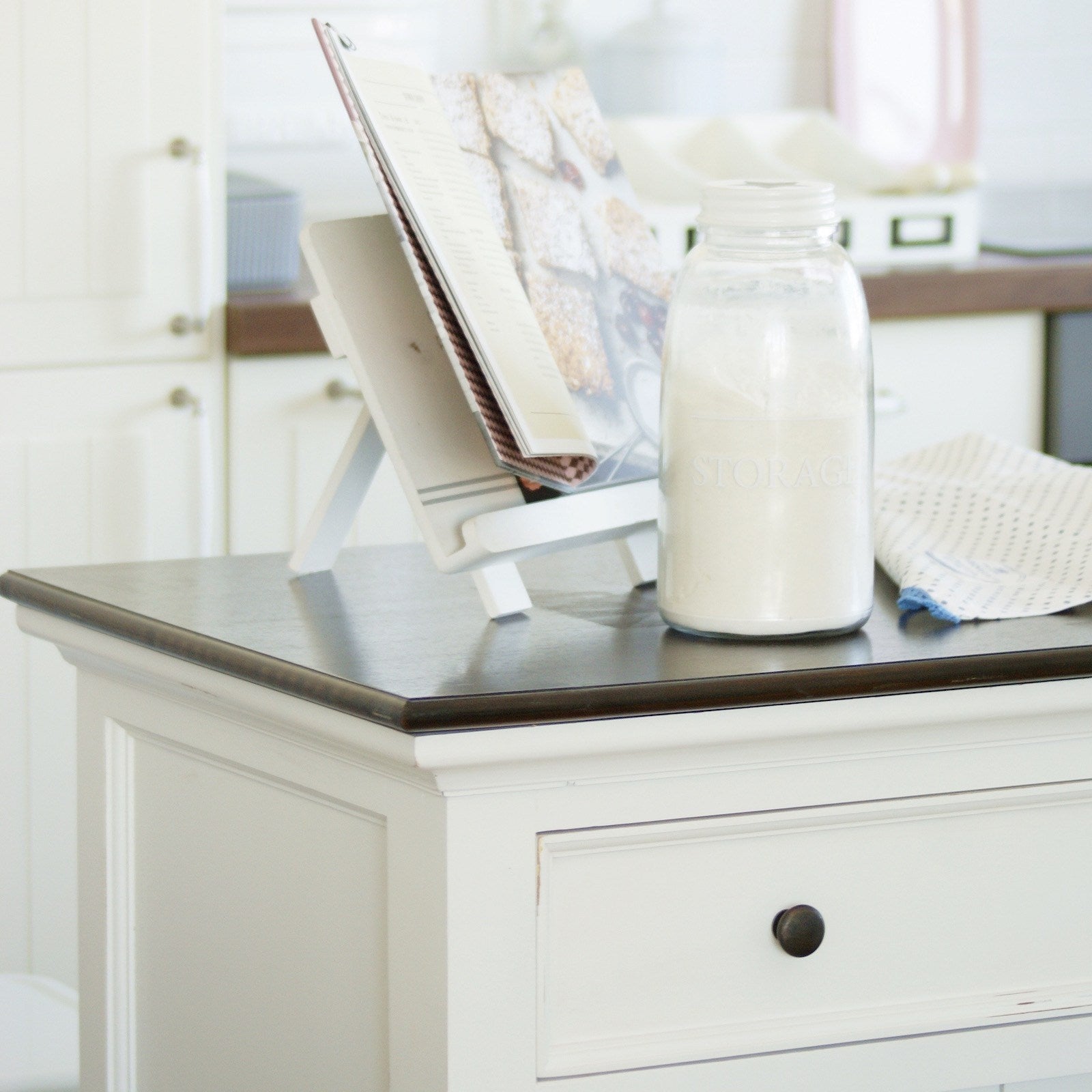 Provence Accent French Country White & Brown Classic Buffet