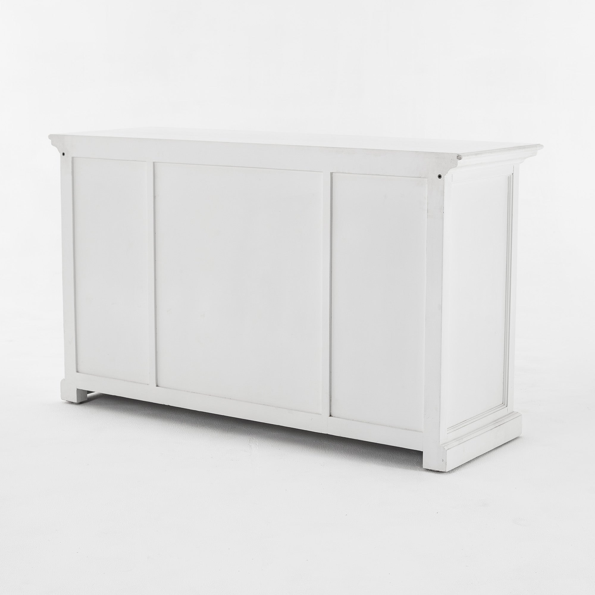 Halifax Coastal White Sideboard with 4 Doors 3 Drawers