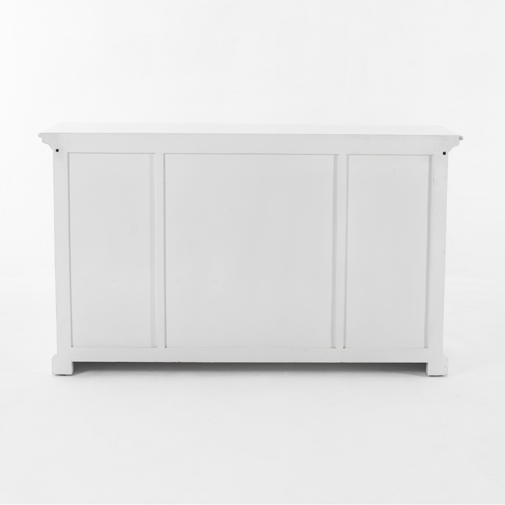 Halifax Coastal White Sideboard with 4 Doors 3 Drawers