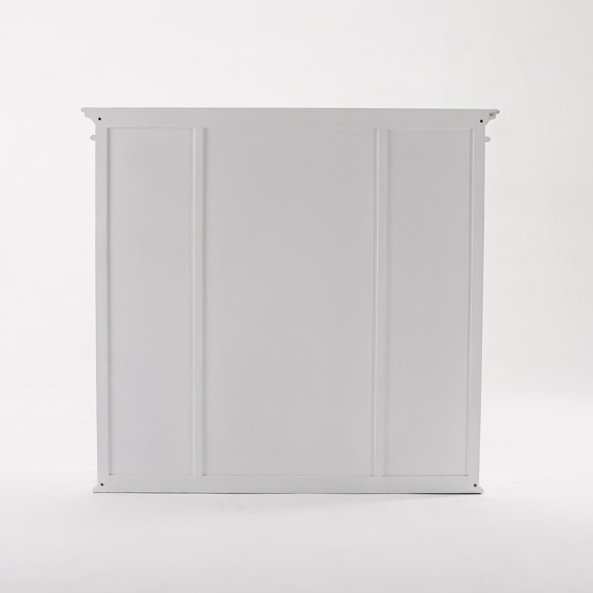 Halifax Coastal White Kitchen Hutch Cabinet