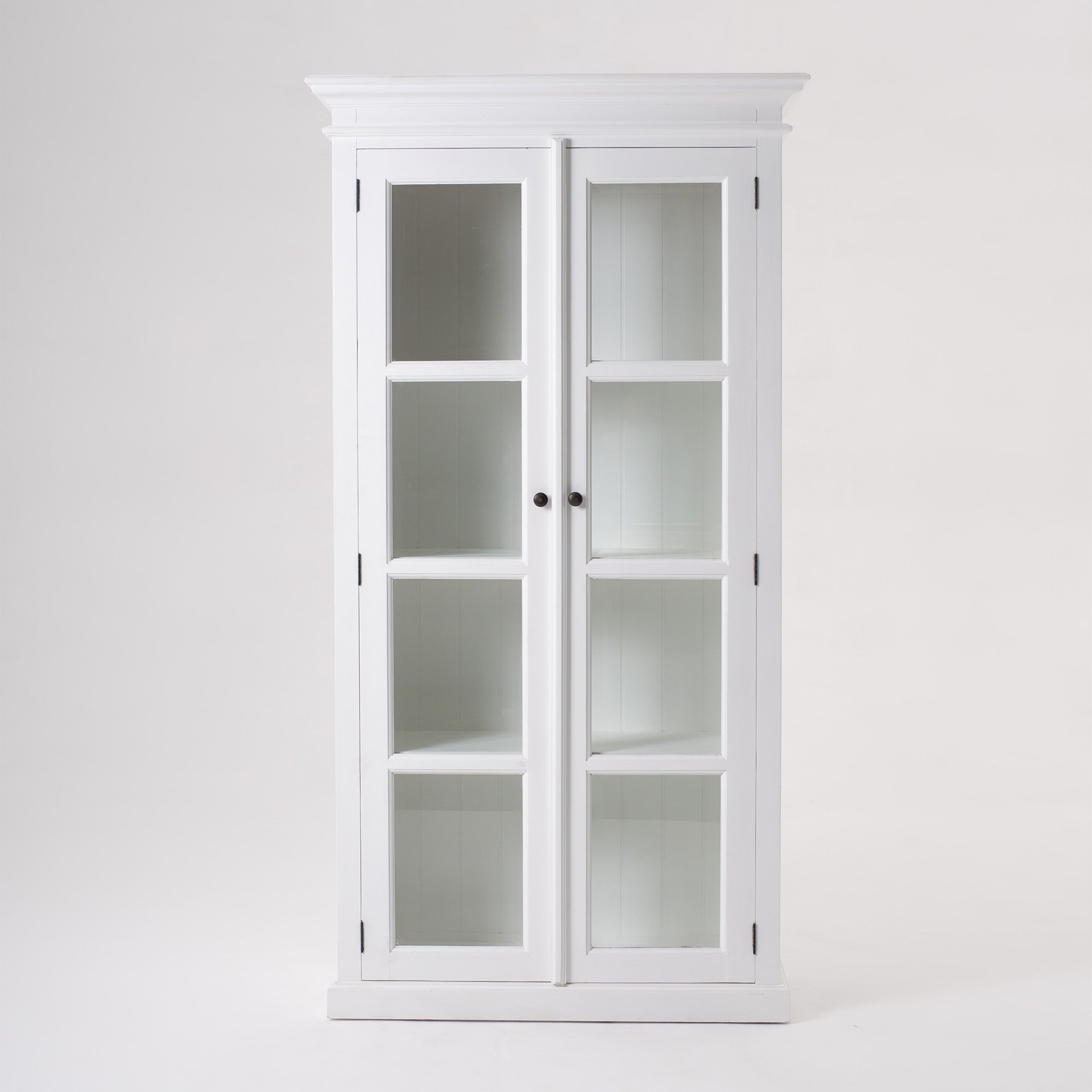 Halifax Coastal White Double Vitrine