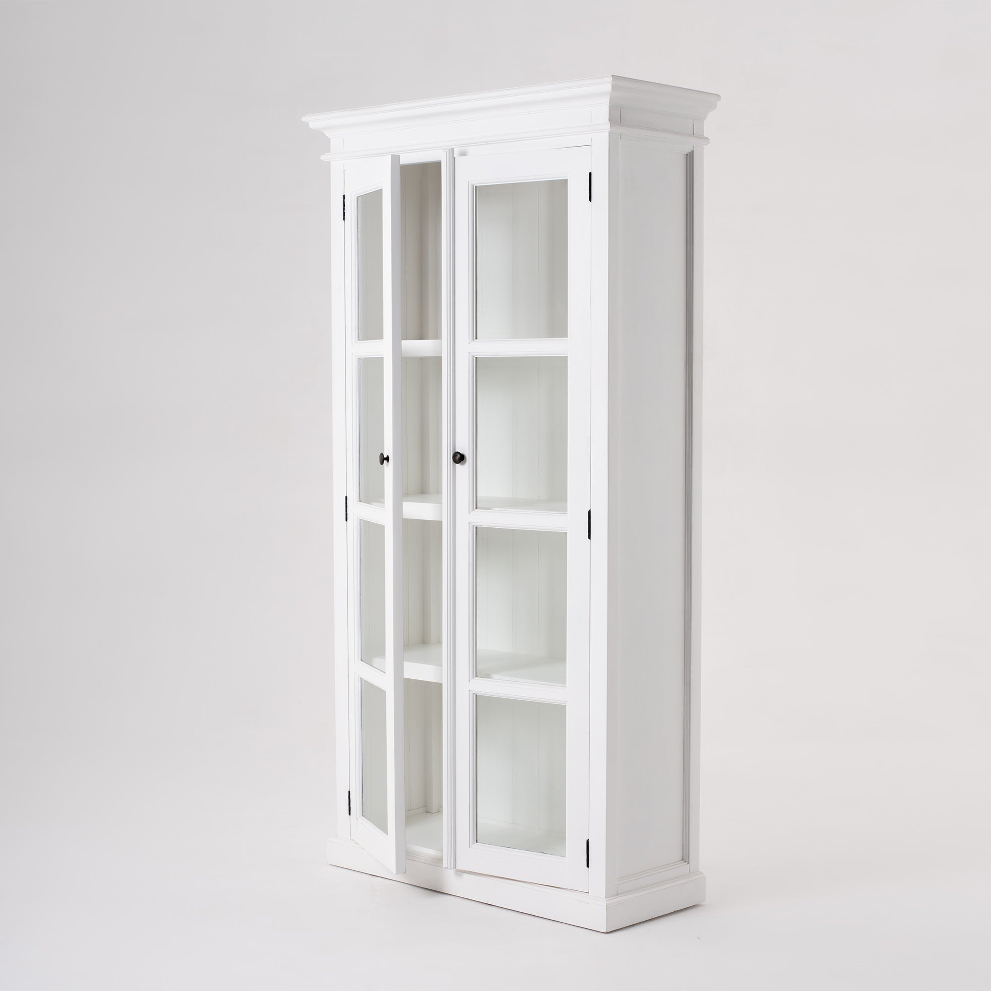 Halifax Coastal White Double Vitrine