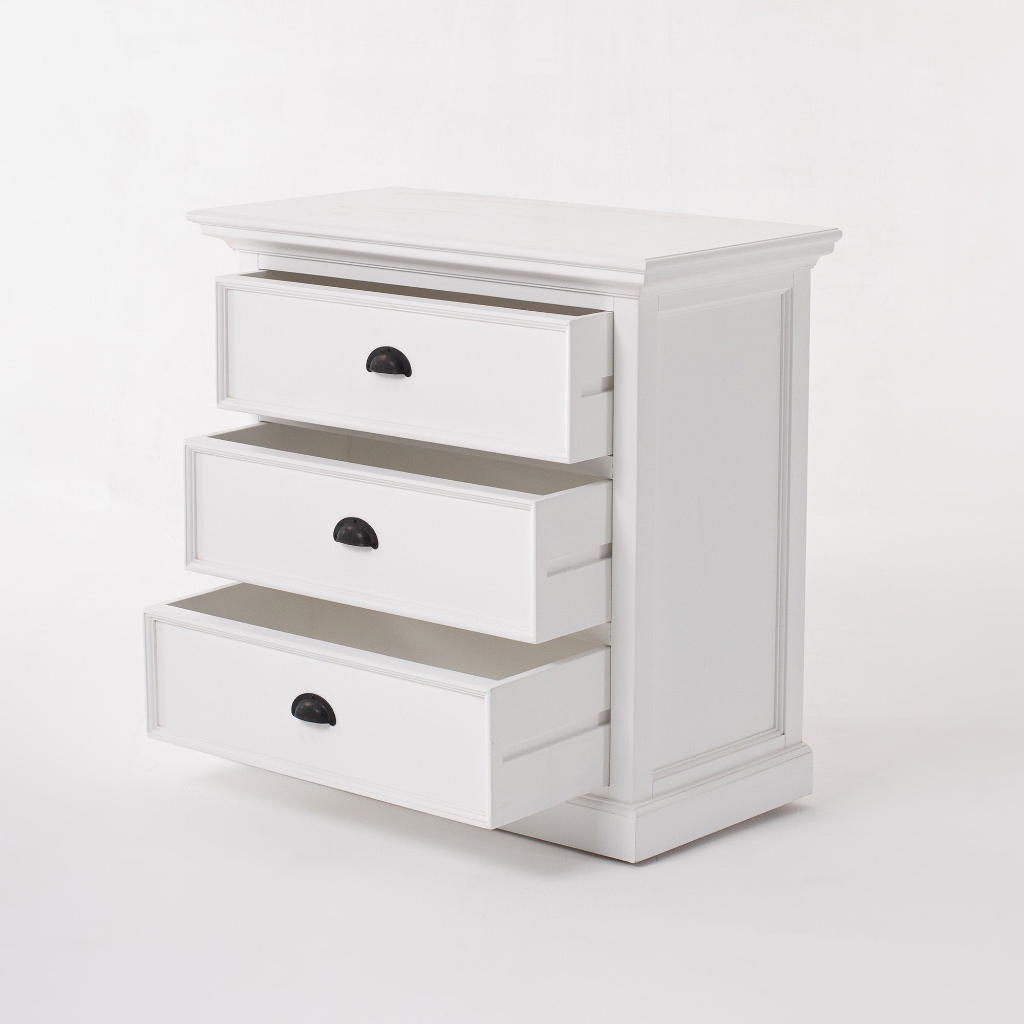 Halifax Grand Coastal White Bedside Drawer Unit