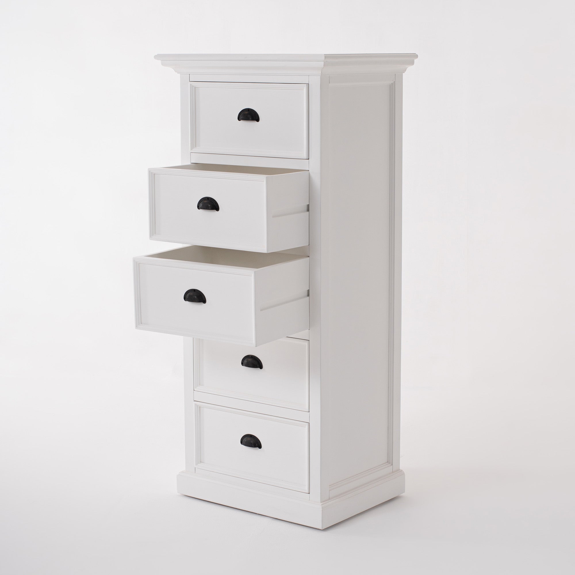 Halifax Grand Coastal White Storage Unit with Drawers