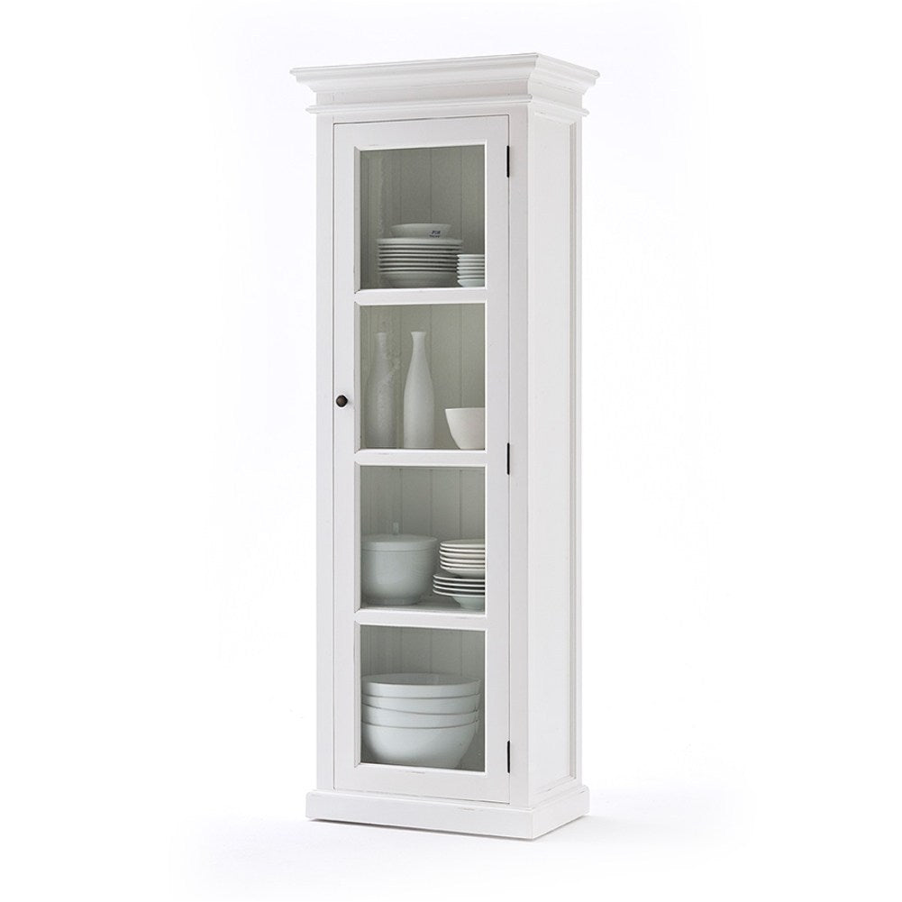 Halifax Coastal White Single Vitrine