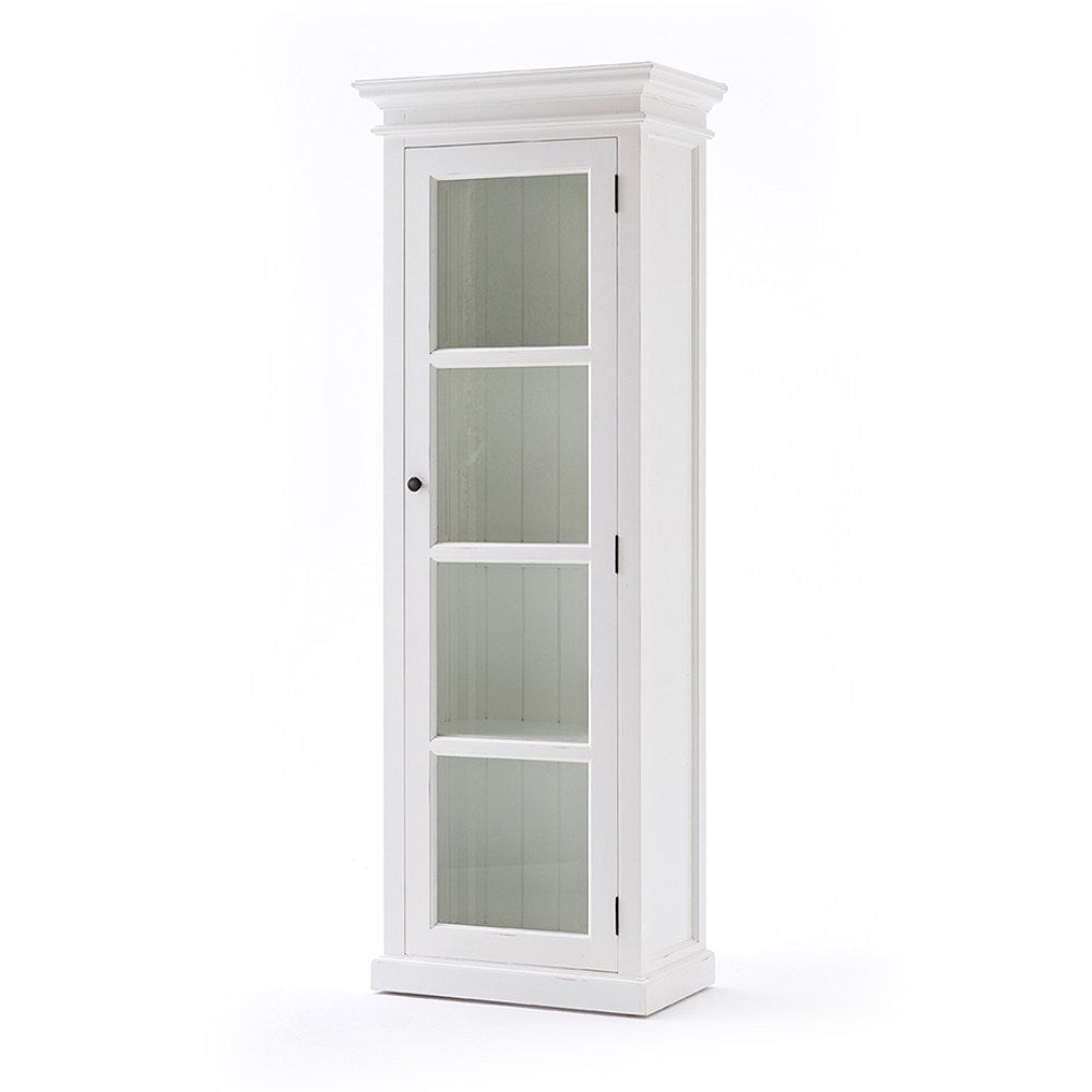 Halifax Coastal White Single Vitrine