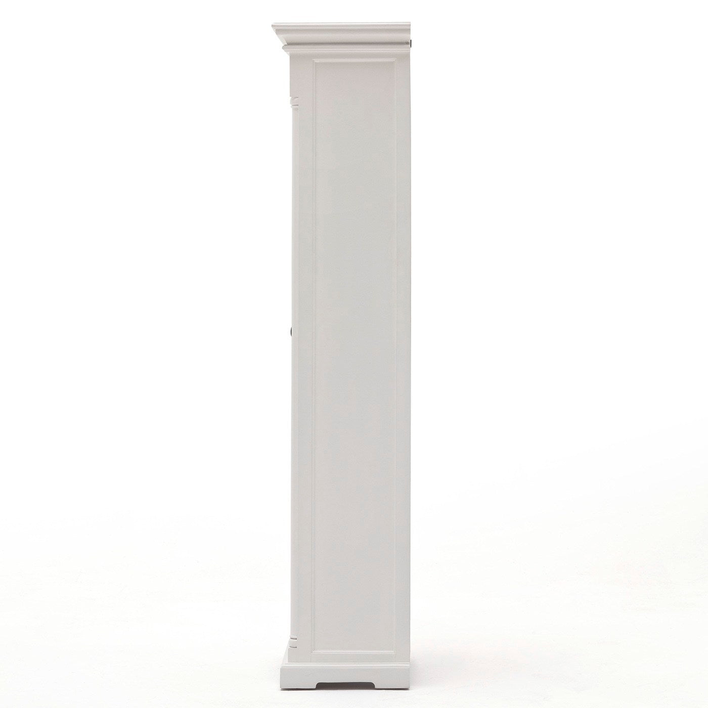 Provence French Country White Glass Cabinet