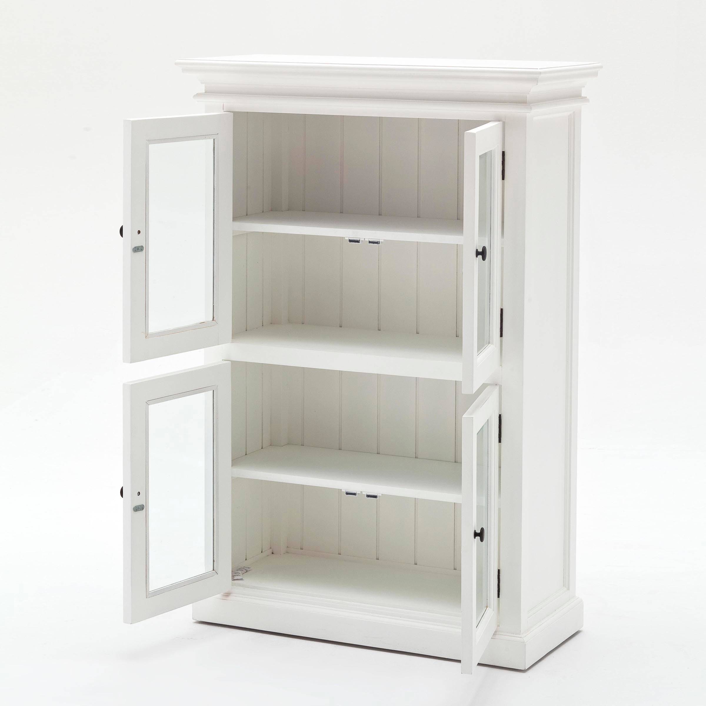 Halifax Coastal White 2 Level Pantry