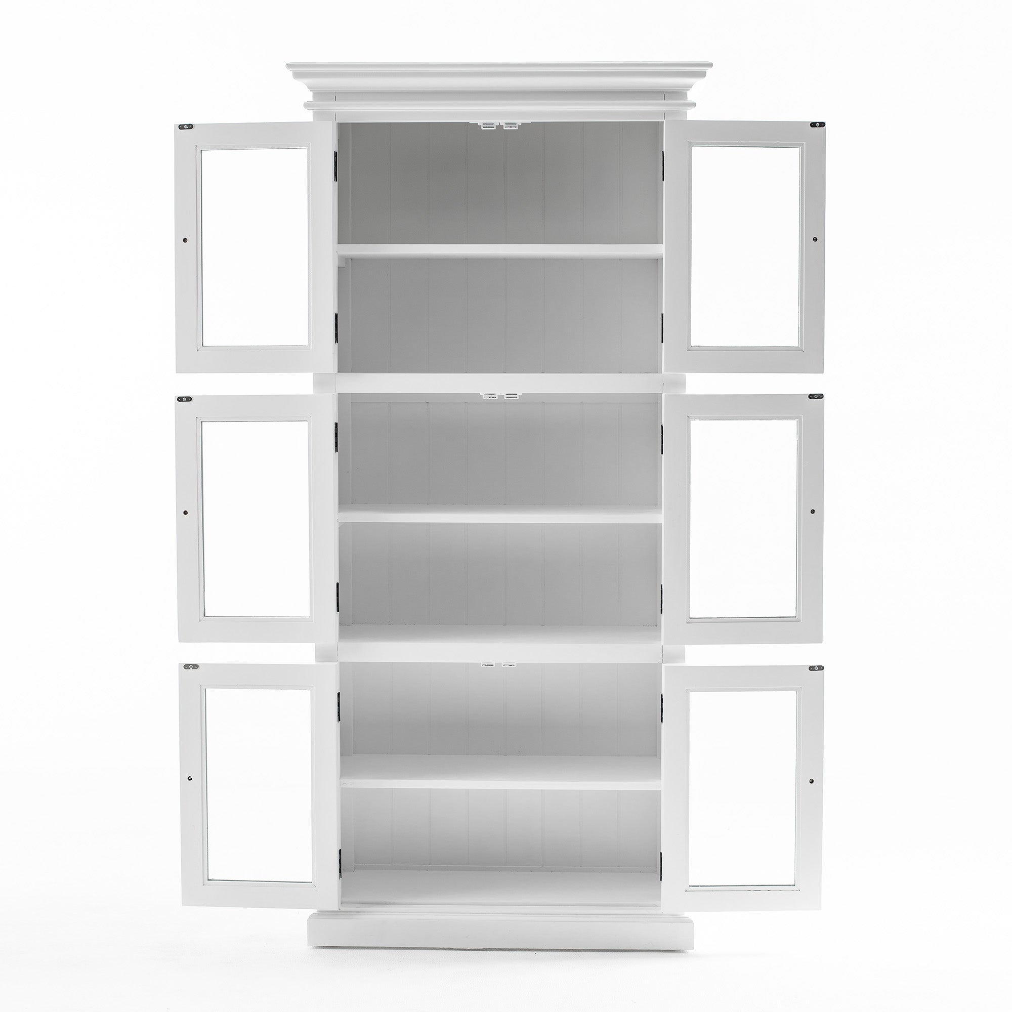 Halifax Coastal White 3 Level Pantry