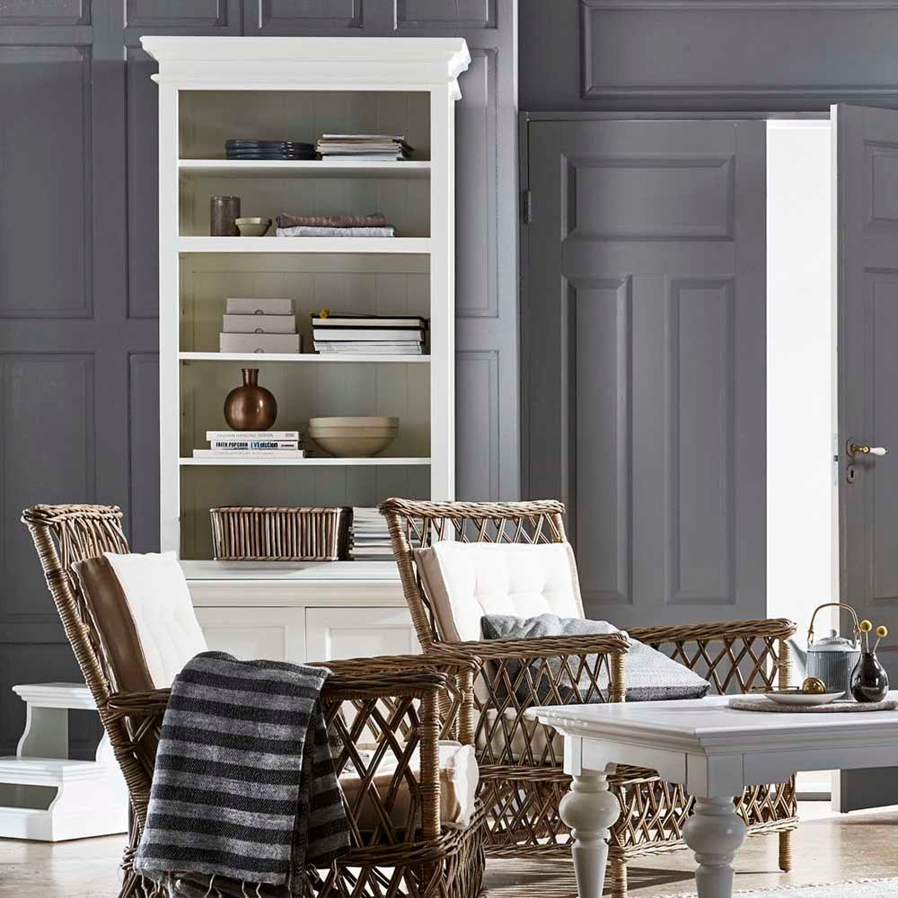 Halifax Coastal White Single-Bay Hutch Unit