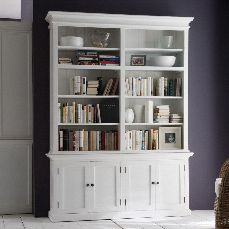 Halifax Coastal White Double-Bay Hutch Unit