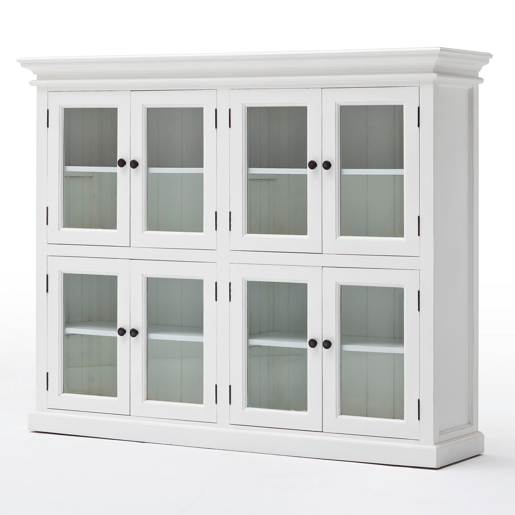 Halifax Coastal White Pantry 8 Doors