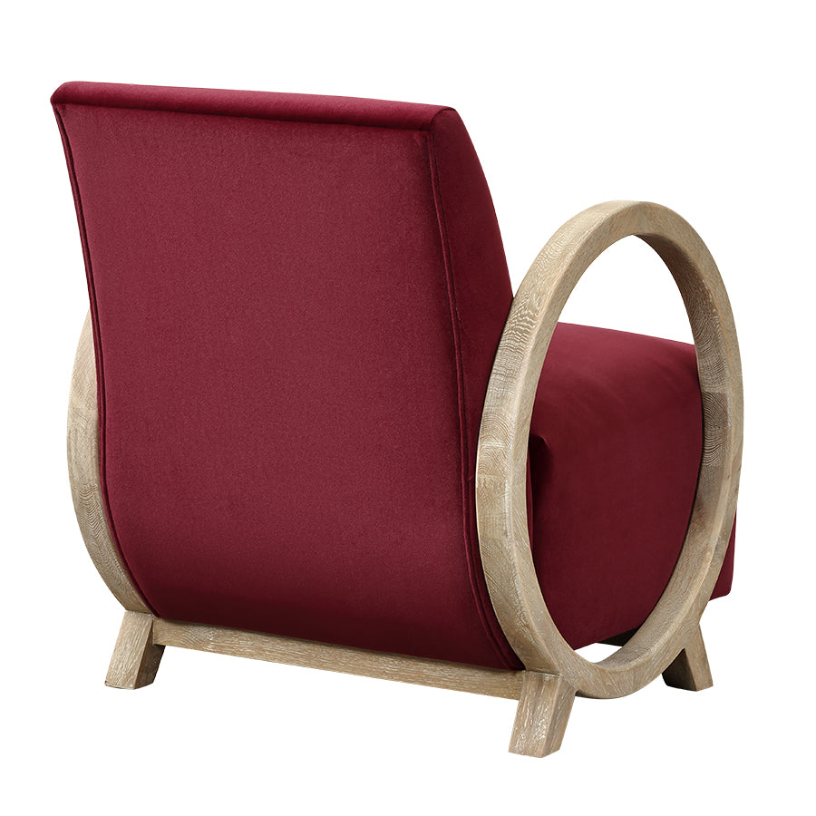 Wick Club Chair | Plum