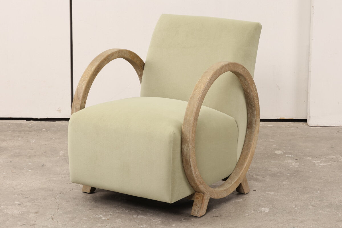 Wick Club Chair | Sage Green