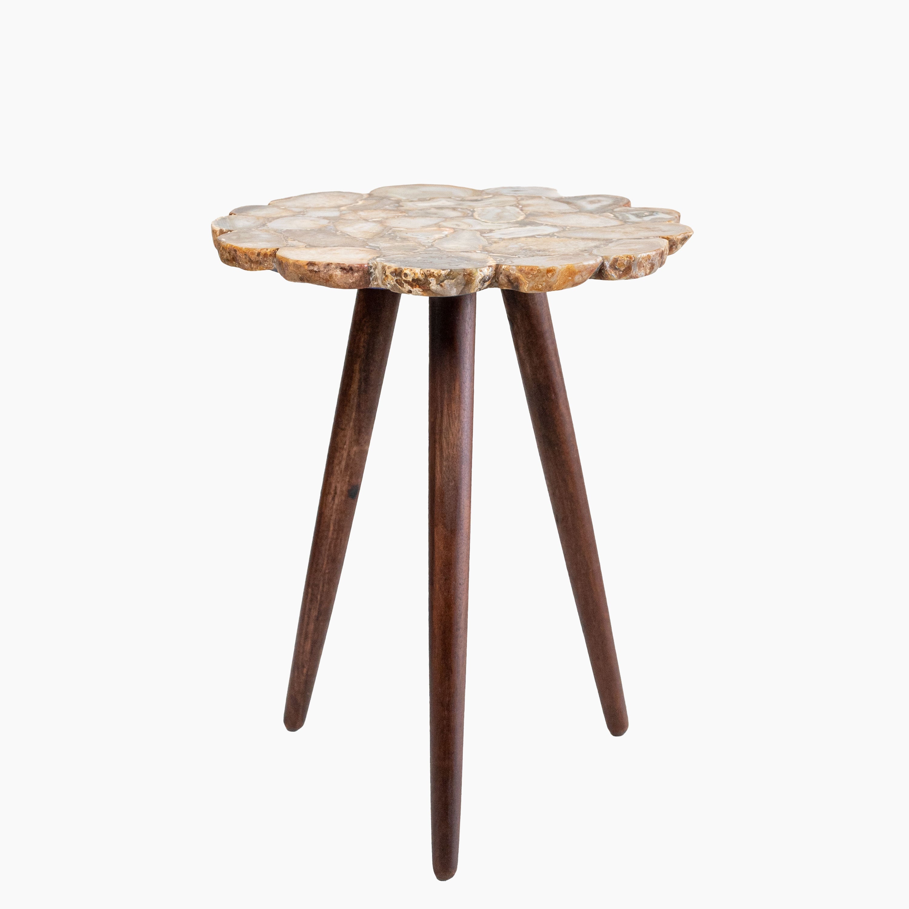 Myra Natural Agate End Table