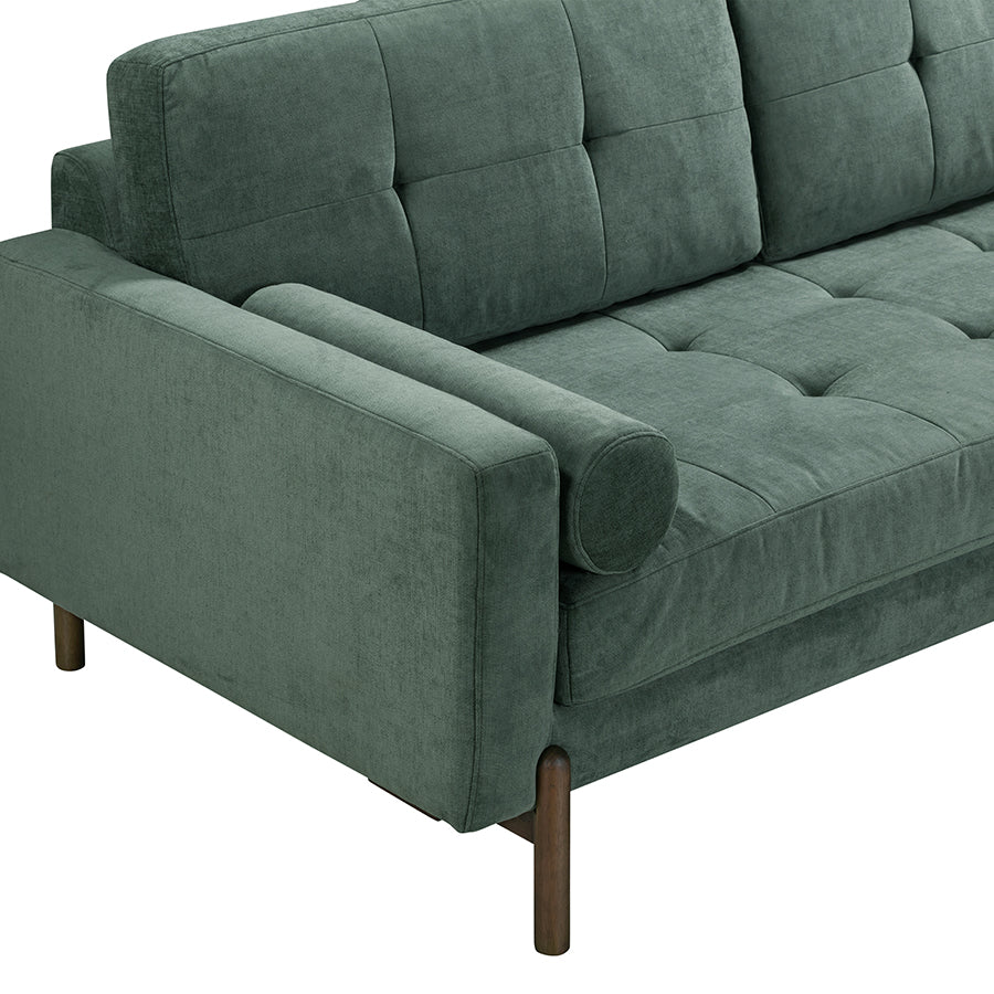 Candover Sofa in Green Close Up