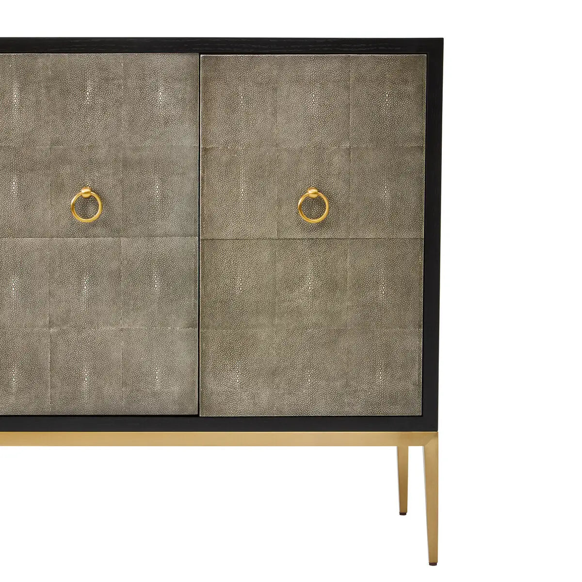 Derutian Grey Shagreen Sideboard