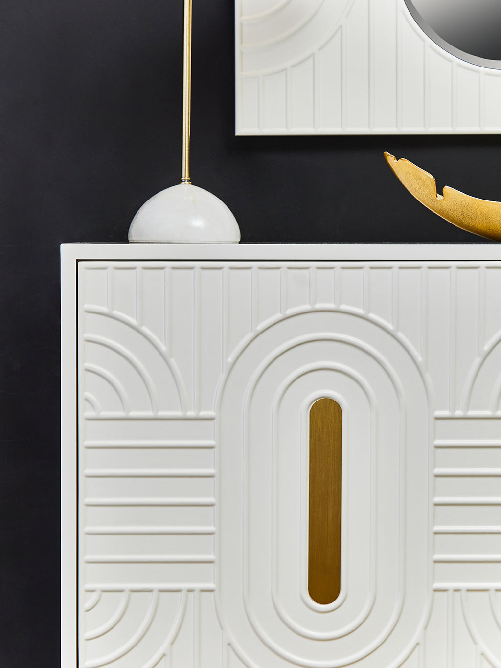 Donto Off White Sideboard