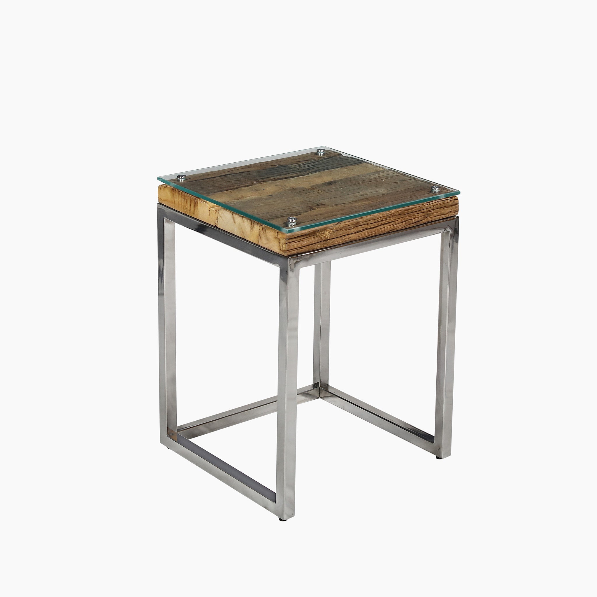 Gerald Reclaimed Wood Nesting End Tables