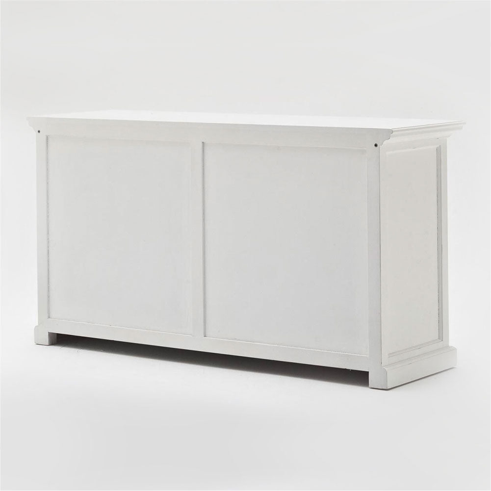 Halifax Coastal White Classic Buffet with 4 Doors and 2 Drawers