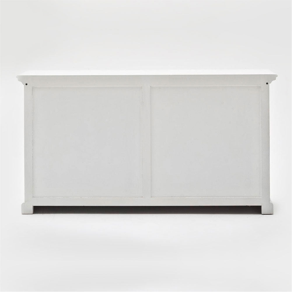 Halifax Coastal White Classic Buffet with 4 Doors and 2 Drawers