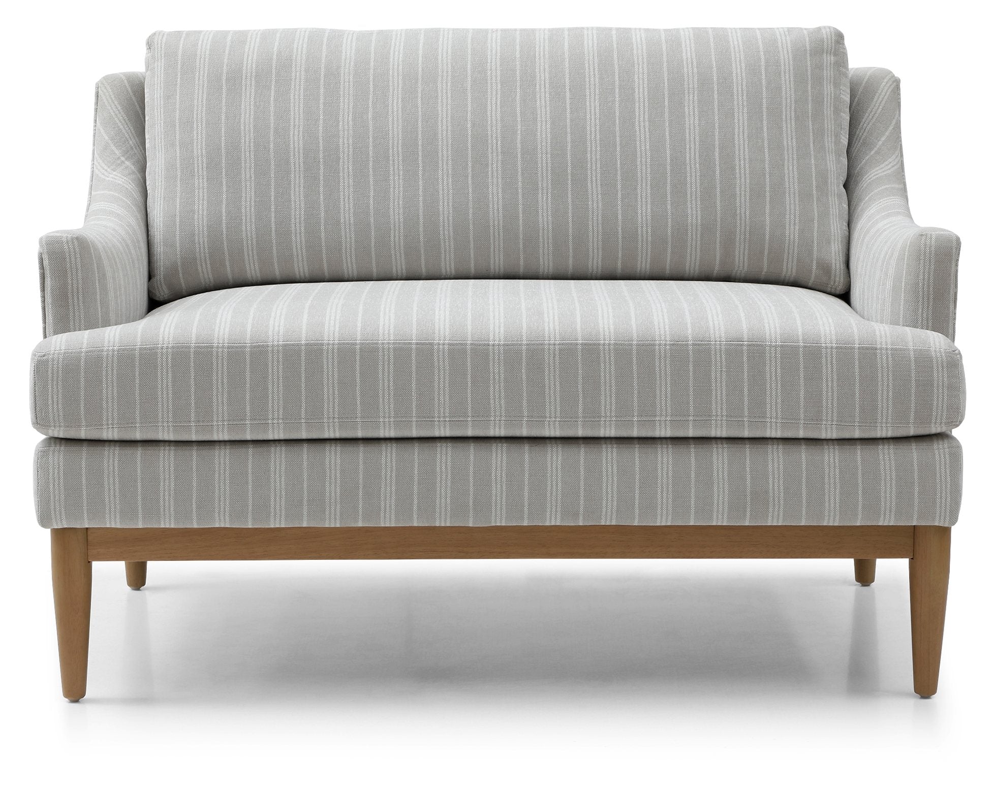 Briar 2 seater 'Loveseat' - Natural Stripe Chenille