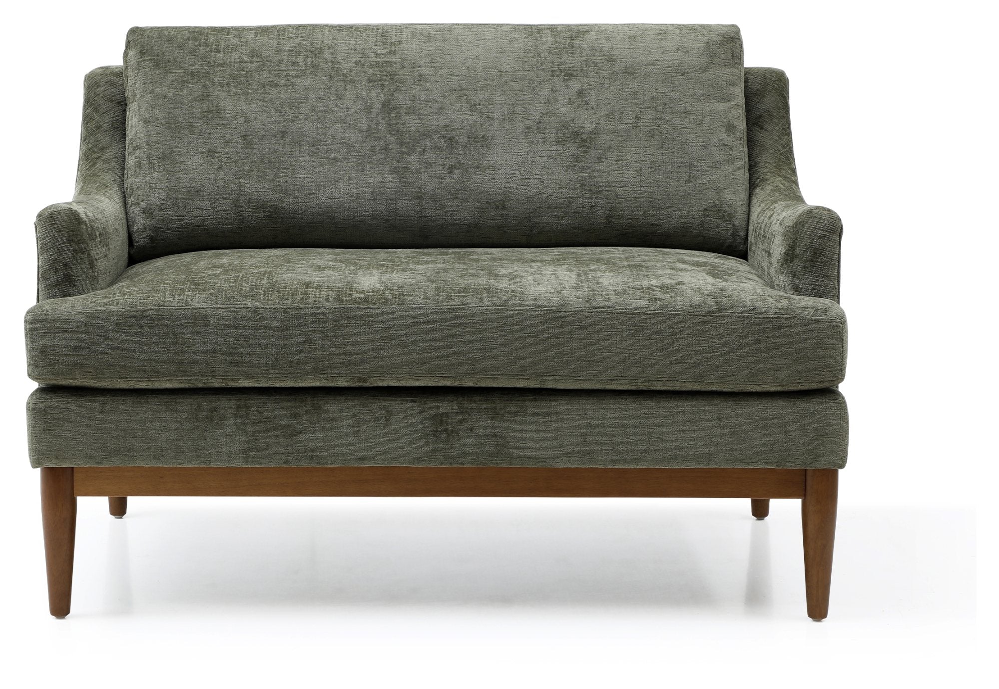 Briar 2 seater 'Loveseat' - Olive Chenille