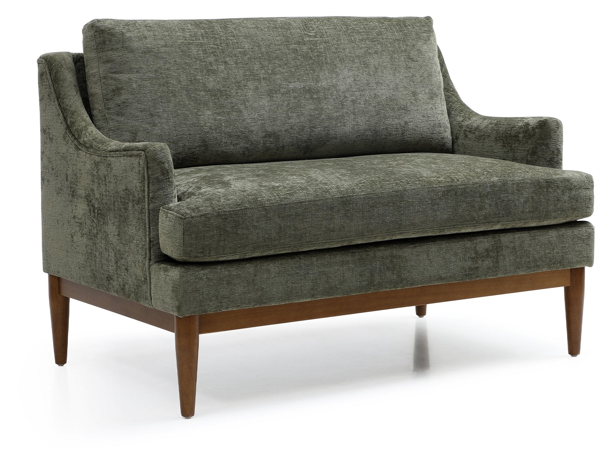 Briar 2 seater 'Loveseat' - Olive Chenille