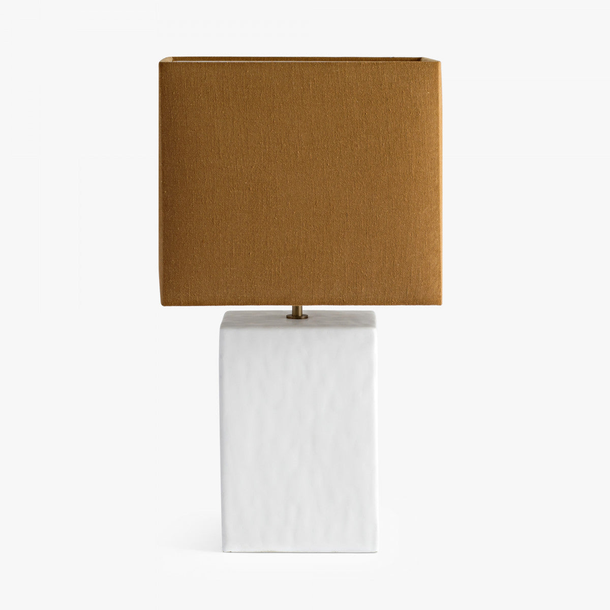 Lamp - Small Rectangular Gesso