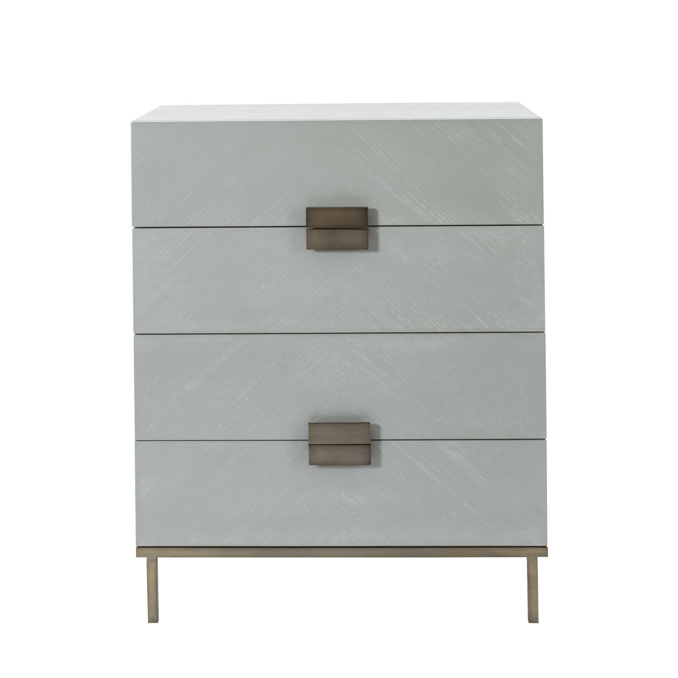 Lilly 4 Drawer Chest Grey 1 