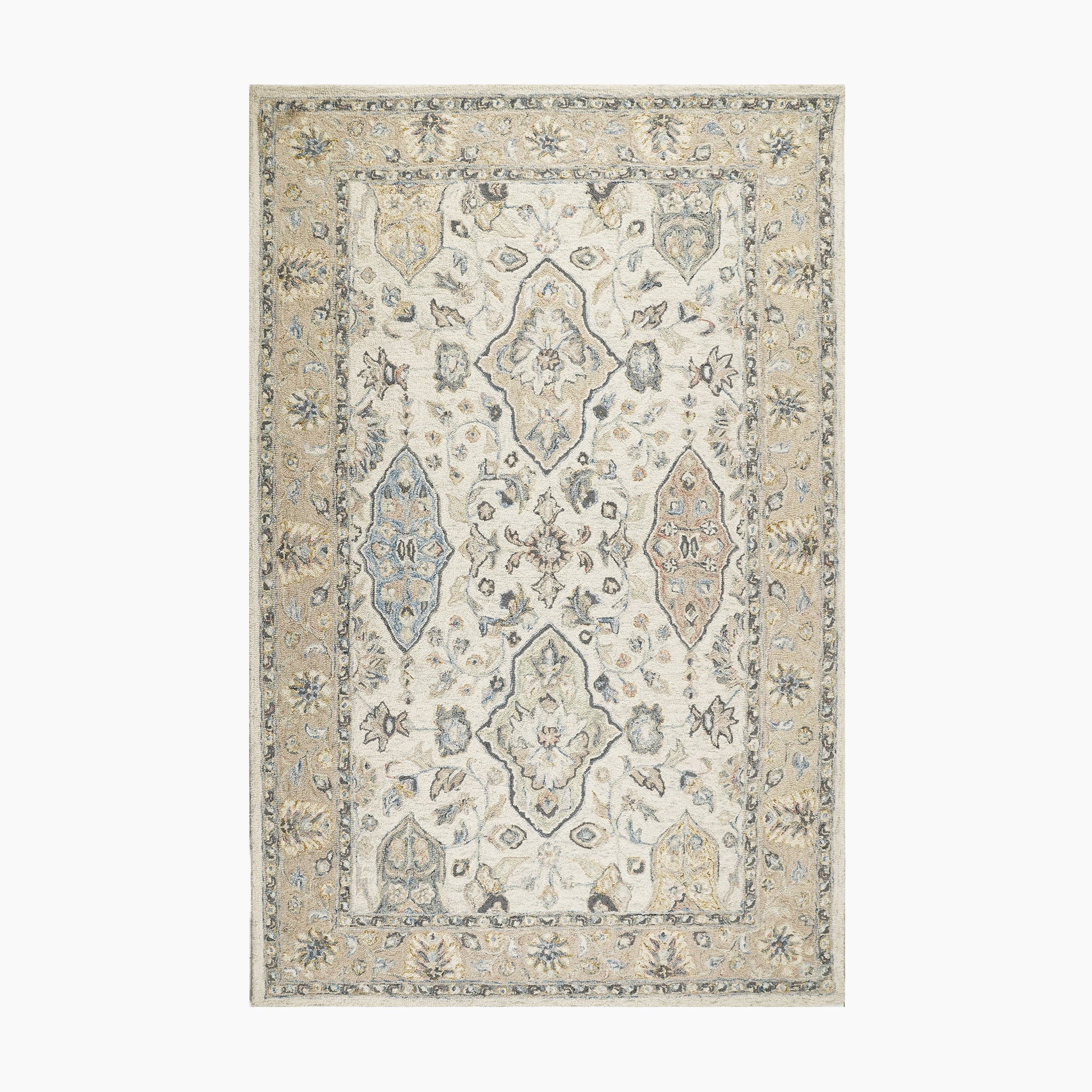 Rewa Hand Tufted Woollen Loop Rug