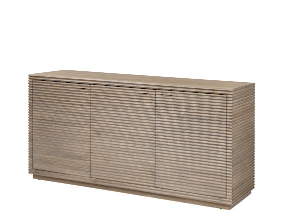 Wickham Ribbed Oak Sideboard