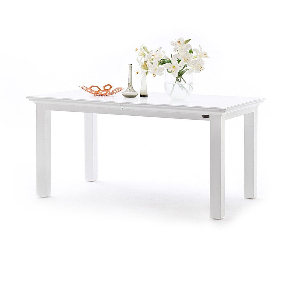 Halifax Coastal White Dining Extension Table