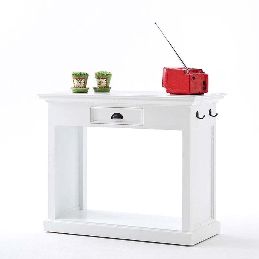 Halifax Coastal White Kitchen Table Set