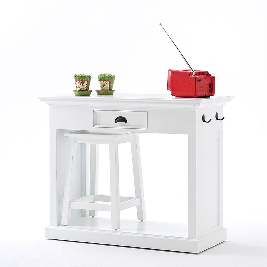 Halifax Coastal White Kitchen Table Set